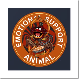 Muppets Emotional Animal Support Modern Posters and Art